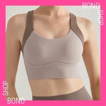 BONO Yoga Sports Underwear Fixed Chest Cushion Beauty Back One-Piece Pair of High-intensity No-Mark Fitness Vest