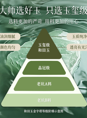 天然和田玉足金手串女