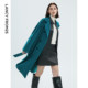 Langzi pure wool French high-end temperament waist-length loose wool coat for women new winter
