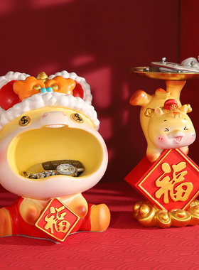 2026马年吉祥物生肖马本命年礼物马到成功马上有钱办公室装饰摆件