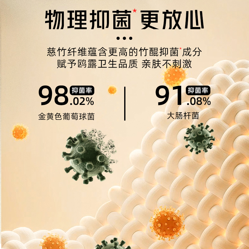 鸥露竹浆抽纸家用实惠装餐巾纸欧露旗舰店官网卫生纸整箱90抽24包