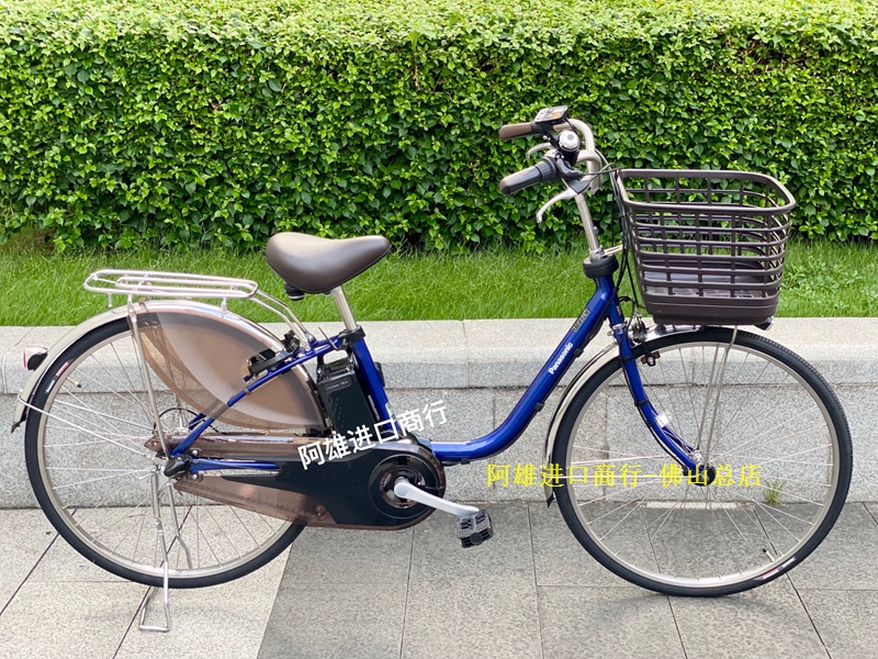 全新2023年日本松下原装电动助力自行车成人男女智能省力单车