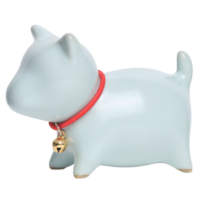 Ruyao Xiaowangcai, ງາມ Shiba Inu, ສັດລ້ຽງຊານ້ອຍທີ່ຫນ້າສົນໃຈ, ສາມາດລ້ຽງຊາເປີດ, ຫຼິ້ນກັບໂຕະຊາ, ເຄື່ອງເຟີນີເຈີຂະຫນາດນ້ອຍ, ເຮືອນເຊລາມິກ