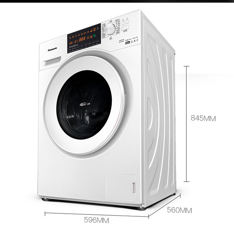 松下xqg90-ng90w 9公斤滚筒洗衣机 松下金松洗衣机