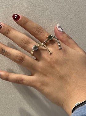 BEAMSBOY双层缠绕可调节戒指