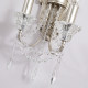 American French style personalized living room double-headed crystal wall lamp