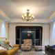 Decorative Xiaochu American retro all-copper living room chandelier