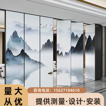 Hotel Activity Partition Wall Wall Hotel Bag Room Banquet Room Soundproof Office Room can push-pull the mobile folding door