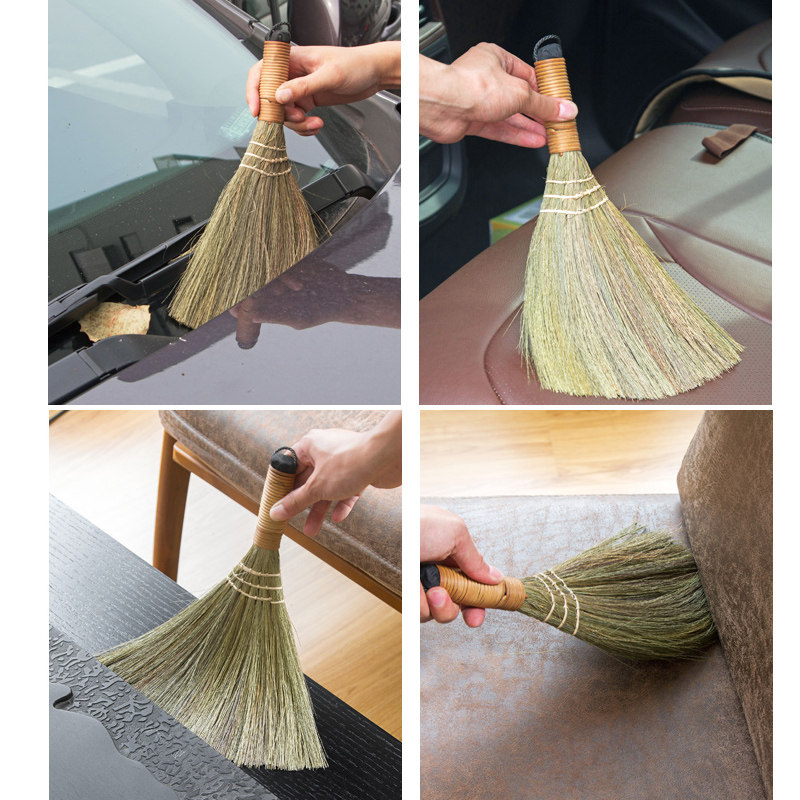日本草丝天然芒草软毛扫地单个扫把 成社家居扫把