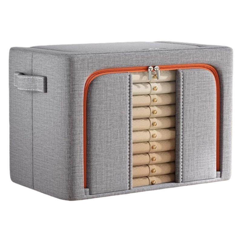 衣服收纳箱家用布艺衣柜装衣物被子百纳箱大容量整理盒筐袋子,淘宝优惠券,粉丝福利购,淘宝优惠卷