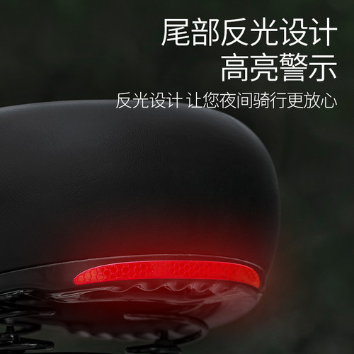 代驾折叠电动车坐垫蜂鸟加大减震鞍座椅座子配件自行车坐鞍座通用 - 图3