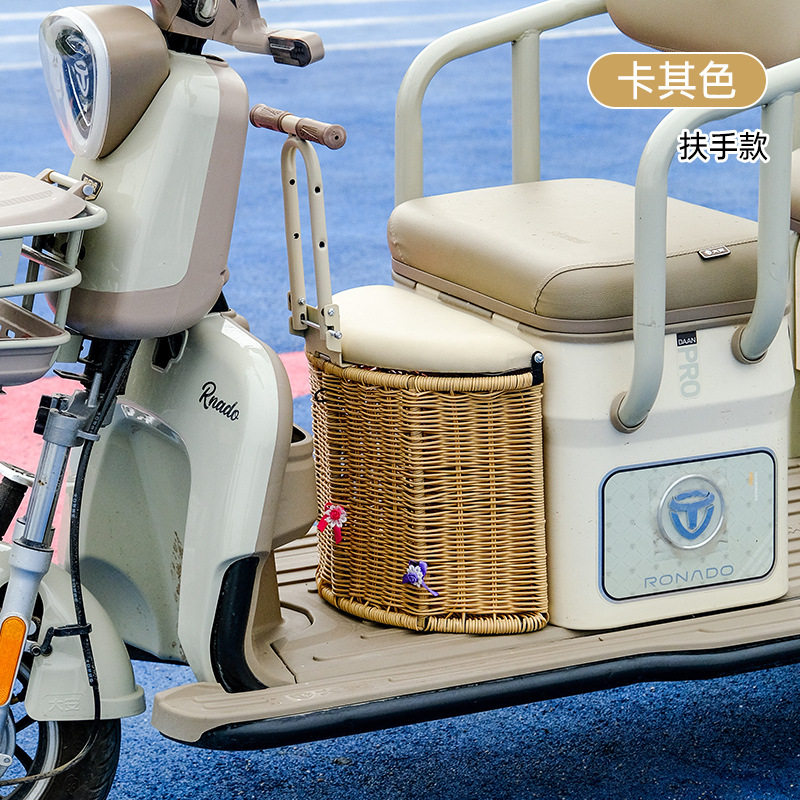 三轮电动车前置储物箱儿童座椅凳子免安装宝宝瓶小空间免打孔通用,淘宝优惠券,粉丝福利购,淘宝优惠卷