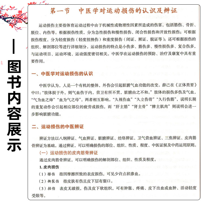 骨伤运动医学全国中医药高等教育中医骨伤科学专业院校规划教材 中国中医药出版社9787513285971