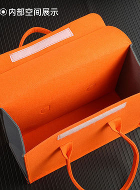 板材色卡毛毡手提袋家具色块选样袋子通用PET样块加厚大容量收纳