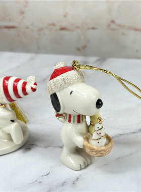 美国手绘陶瓷史努比查理