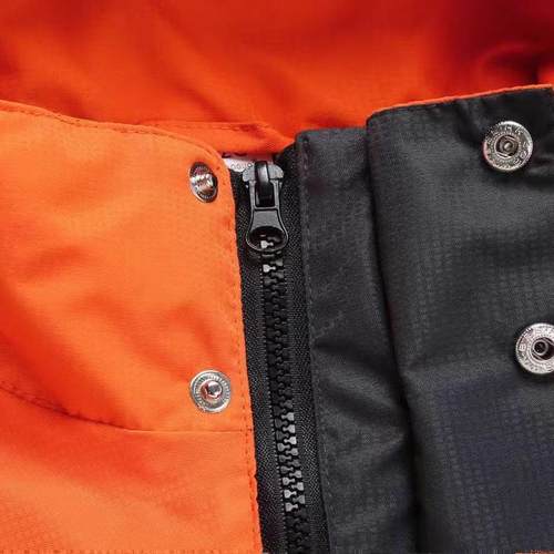 新官方申通快递棉服加绒冲锋衣工作服秋冬季加厚可拆卸两件套印字 - 图3