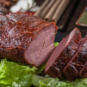 三珍斋酱牛肉200g熟食卤味红烧牛肉干真空即食五香零食小吃特产