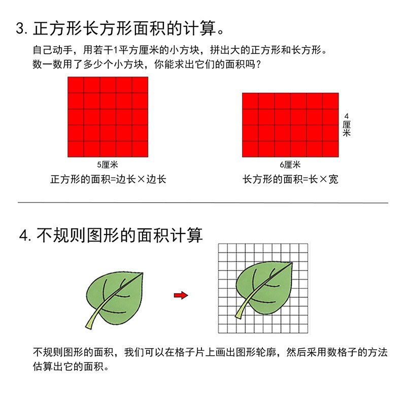 磁性面积与周长学习套装三年级数学教具长方形正方形小方块演示器 - 图2