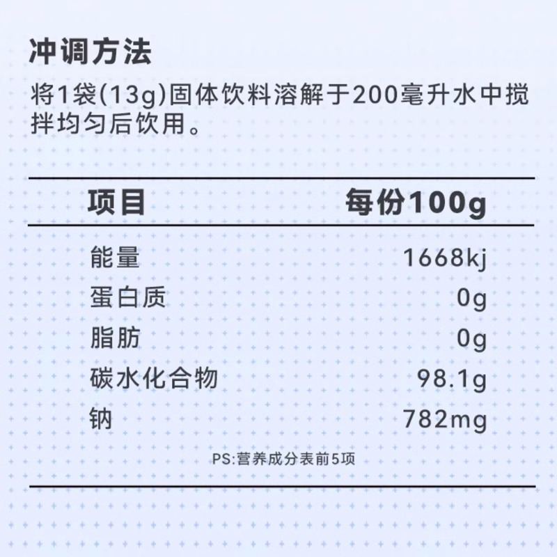 宝矿力水特粉末电解质冲剂功能补充维生素饮料水健身电解质水运动 - 图3