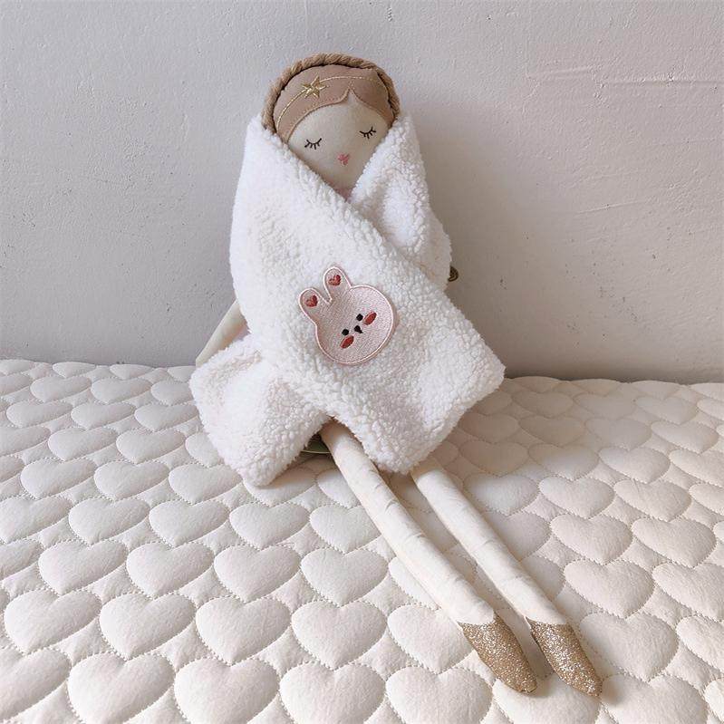 韩版婴幼儿童围巾冬天毛绒加厚男女宝宝卡通可爱小围脖防风保暖潮,淘宝优惠券,粉丝福利购,淘宝优惠卷