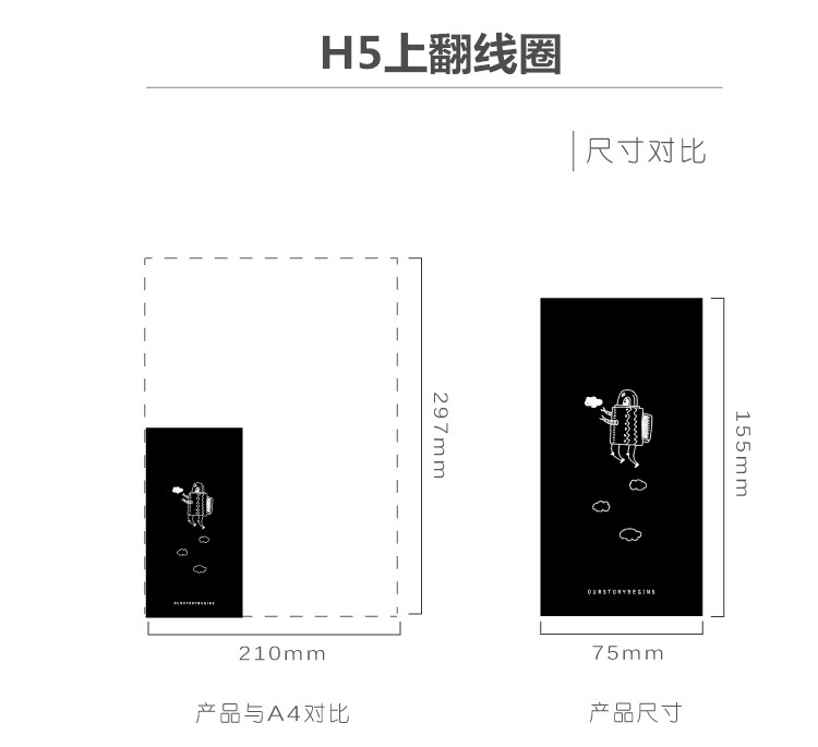 初品迷你A7小线圈笔记本子创意H5便携带日记本可爱学生记事本包邮,淘宝优惠券,粉丝福利购,淘宝优惠卷