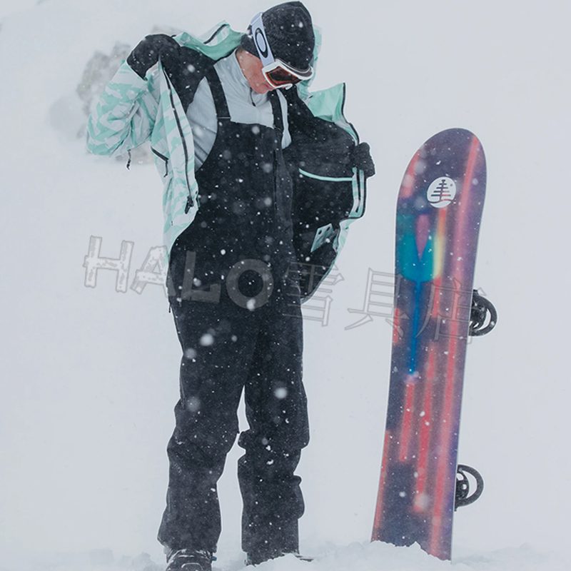 W25新款正品BURTON/伯顿AK 3L FREEBIRD GORE男款单板滑雪背带裤 - 图0