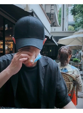 肖战同款男女街头纯色棒球帽帽子