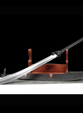 龙泉市刀剑手工一体锻打牛尾刀