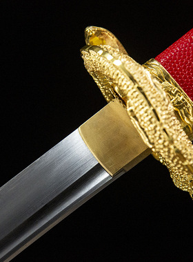 外贸金蛇日本刀长刀手工一体