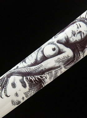 外贸手工一体长刀日本刀龙泉