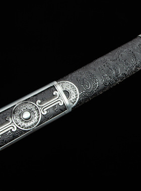 龙泉市刀剑高锰钢手工锻打绣春刀