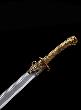 火龙牛尾刀唐横刀镇宅宝剑高锰钢