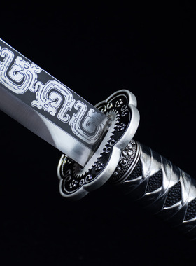 龙泉市刀剑手工锻打高锰钢唐横刀