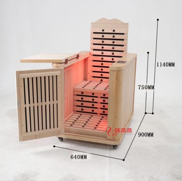 韩式半身桑拿汗蒸房远红外光波房频谱能量平衡仓太空舱单汉蒸厂家 - 图0