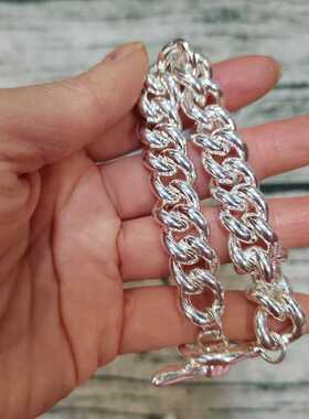 UNOde50链条项链钛钢小众设计