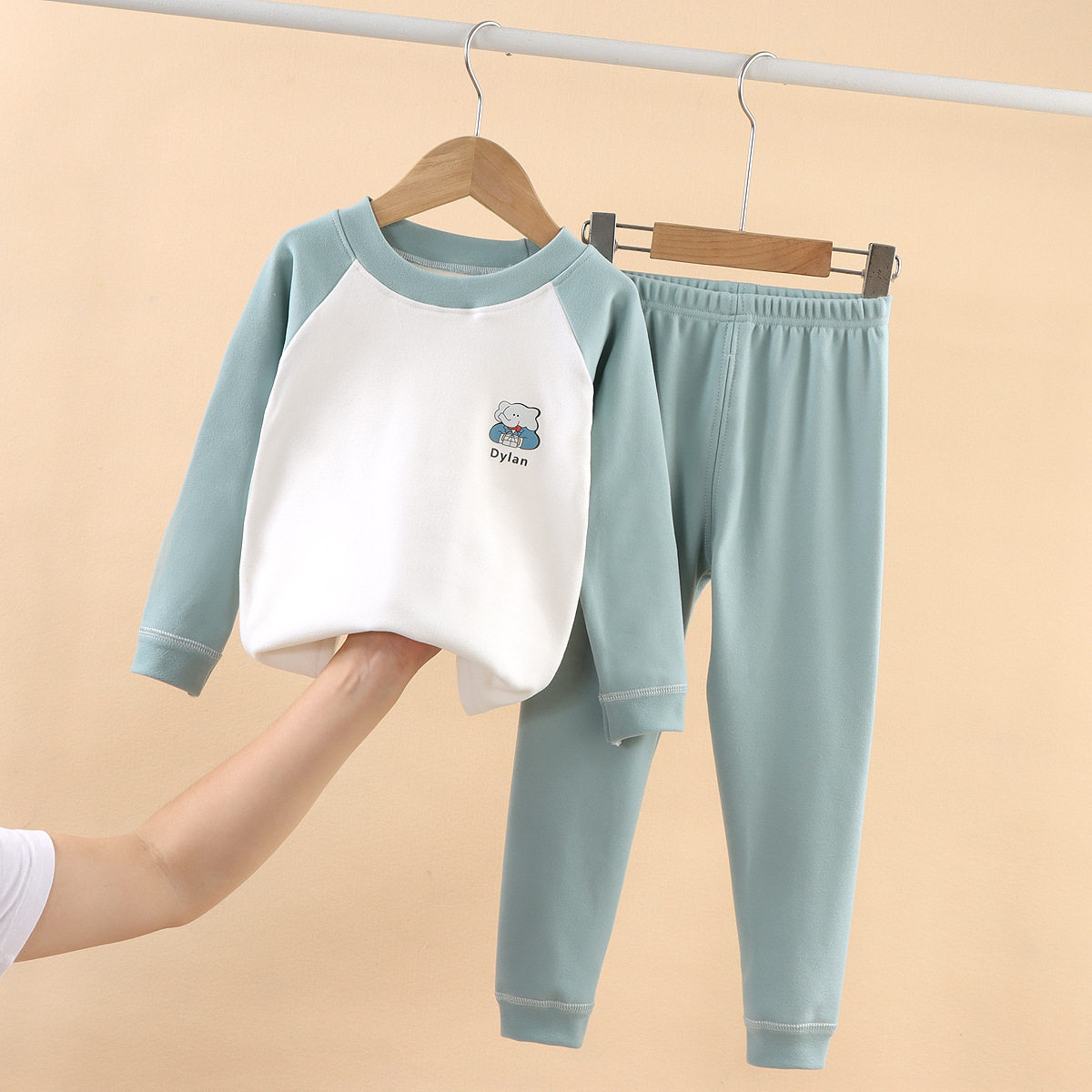 宝宝新款儿童德绒秋衣秋裤套装宝宝打底保暖内衣内裤男女童家居服,淘宝优惠券,粉丝福利购,淘宝优惠卷