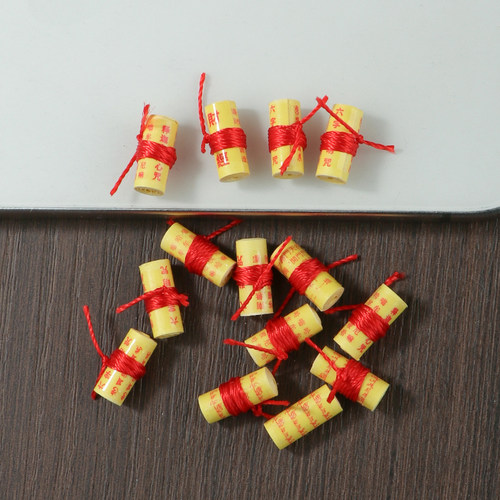 红绳捆好结缘微缩装藏用迷你放舍利配件金刚高心经楞严寺庙小卷 - 图0