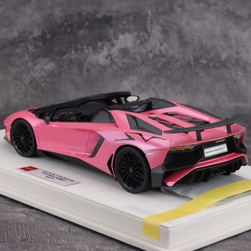 Make up 1:18 兰博基尼Aventador LP750-4 SV 2015 双色 脂车模 - 图2