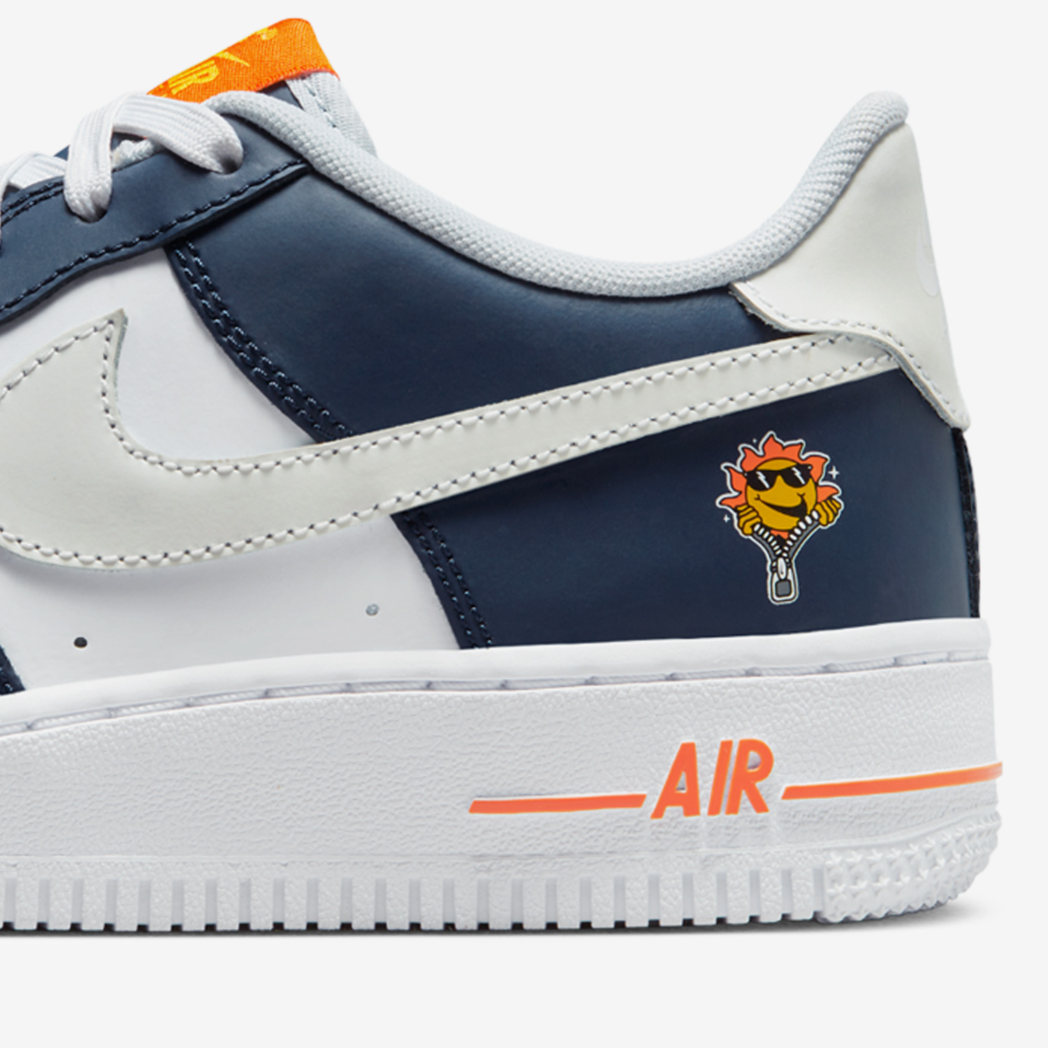 Nike/耐克正品Air Force 1GS女子大童运动休闲鞋FN7239-410 - 图1