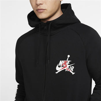 Nike/Nike ຂອງແທ້ JORDAN ກິລາຜູ້ຊາຍແລະ leisure zipper hoodie jacket DH9507-010