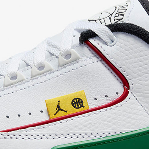Nike/耐克正品AirJordan2男子低帮复古运动篮球鞋FN7686-100 - 图2