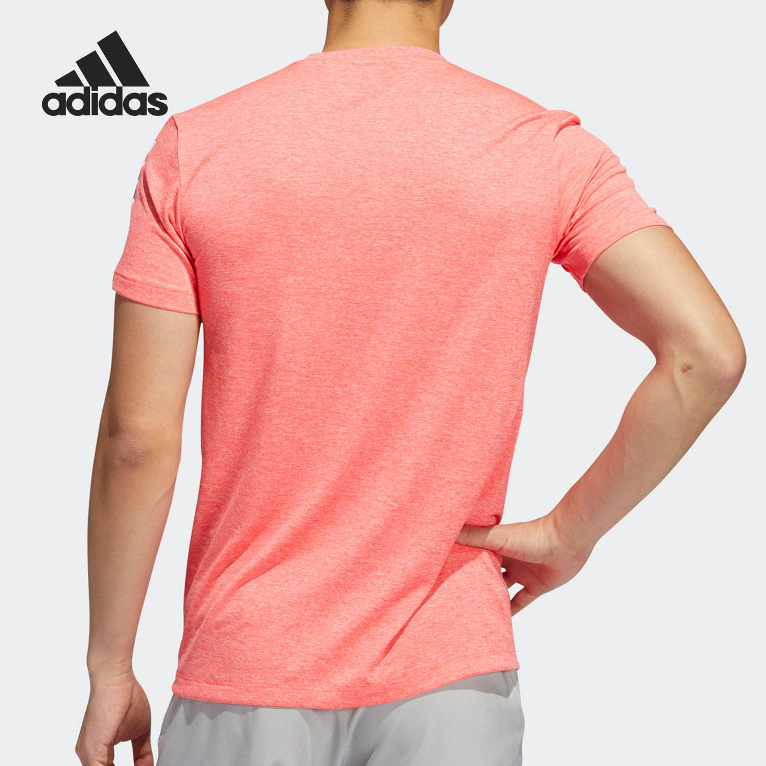 Adidas/阿迪达斯正品AEROREADY TEE 男子训练运动短袖T恤 GL4378 - 图1