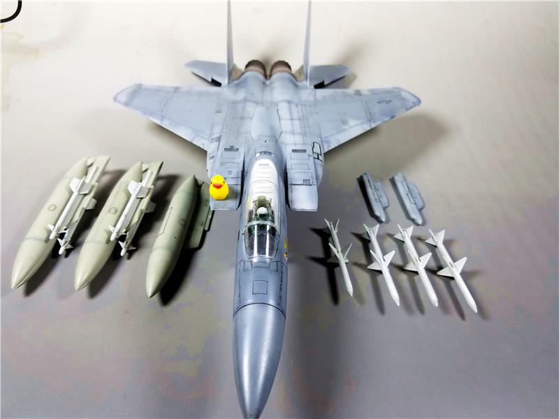 田宫飞机模型 1/48 美军F-C 鹰式战斗机 61029 代工 成品