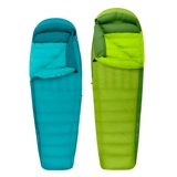 Дорожный сверхлегкий универсальный спальный мешок с пухом для взрослых для кемпинга на четыре сезона