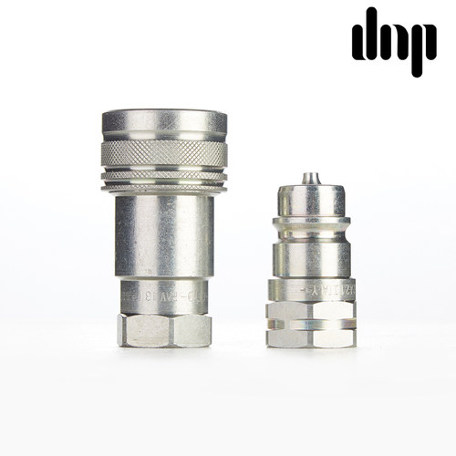 PAV1意大利dnp原装进口液压快速接头高液压油管双自封快插管接头 - 图1