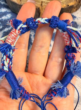 藏式手绳半成品黄金银珠配件手链节日礼物手工编织可换色不改款