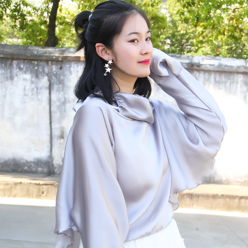 罗兰蒂旗舰店防晒披肩夏季女户外百搭骑车开学车冰丝紫外线冰丝薄款沙滩防晒衣3