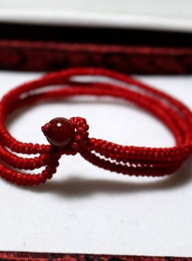 2025本命年红绳手链金刚绳吉祥送女友开运转运