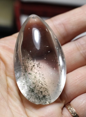 天然绿幽灵吊坠招财转运