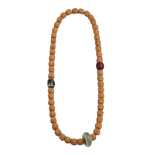 佛手小金刚菩提手串三日红手持盘玩念佛珠链西藏天珠玛瑙跑环配饰 - 图3